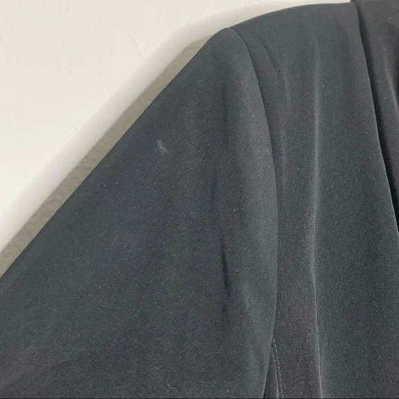 London Fog Women Black Layered Trench Coat with Hood Size Small - Picture 8 of 9